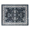 AMERLIFE Foldable Washable Medallion Area Rug, Turkish Vintage Style, Non-Slip Soft Carpet, Entryway - 2 of 4