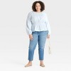 Women's Long Sleeve Peplum Blouse - Universal Thread™ - 3 of 3