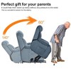 Kumasinova Electric Power Lift Recliner Chair for Adults, Heavy Duty Lift Chair with Side Pocket, Accent Chairs for Living Room - Adjustable Angles - 3 of 4