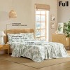 HLC.ME Floral Bed Sheets - Bed Sheet Set - Wrinkle Resistant & Ultra Soft - Fits Mattresses up to 15 Inches Deep - 3 of 4