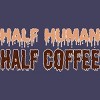 Women's Design By Humans Funny Halloween Costume For Coffee Addicts By TeeShirtMadness Racerback Tank Top - 2 of 3