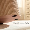 NicBex Natural Round Fluted Side Small Coffee Table,Mid-Century Circle Side Table,Center Table for Living Room - 4 of 4