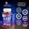 Melatonin Gummies with 12mg - Best Extra Strength, Non-Habit Forming Sleep Gummy - 60 - 3 of 4