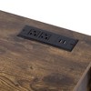FURNIinspire Pet Crates And Houses Dog Crate Pet Cage, Furniture Style Dog Cage Pet Friendly Furniture Composite Desk, Brown, 16.5"*31.5"*59" - 2 of 4