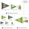 Big Dot of Happiness Lax to the Max Lacrosse Triangle Party Photo Props Pennant Flag Centerpieces Set of 20 - 3 of 4
