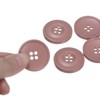 Unique Bargains Resin DIY Craft Flat 4-Hole Sewing Buttons 10 Pcs - 4 of 4