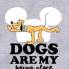Boys' - Disney - Pluto Dogs Happy Place Graphic Long Sleeve Fleece Sweatshirt - 2 of 4