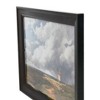 Storied Home Coastal Landscape Wall Art with Black Frame and Glass Cover - 3 of 4