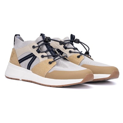 Мужские New York & Company Men's Zion Sneakers - 10, GREY MULTI — фото 8
