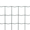 vidaXL Euro Fence Steel 82ftx4.9ft Green - 2 of 4