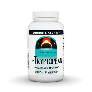 L-Tryptophan 500 mg by Source Naturals, Inc.  -  120 Capsule - 1 of 3