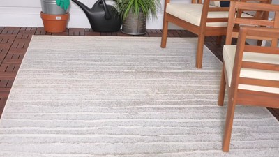 Light Blue Rectangular Synthetic Outdoor Area Rug