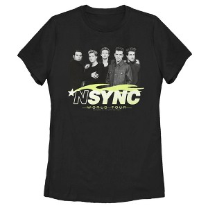 Women's NSYNC World Tour Poster T-Shirt - 1 of 4
