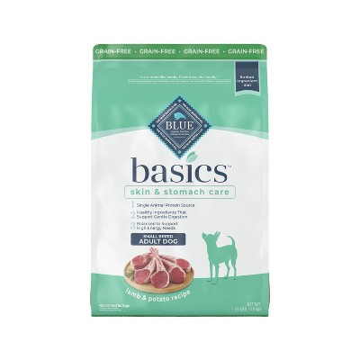 Blue Buffalo Basics Skin & Stomach Care Grain Free Natural Lamb ...