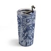 Emanuela Carratoni Blue Tie Dye 20 oz Stainless Steel Travel Mug - Deny Designs - 2 of 4