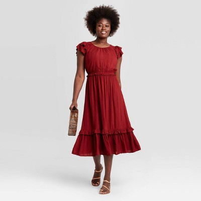 target red polka dot dress