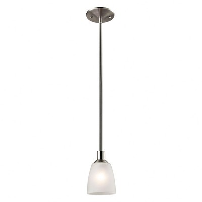 Thomas Lighting Jackson 1 - Light Pendant in  Brushed Nickel