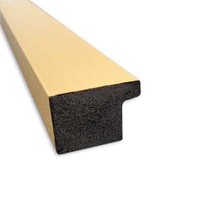 Grace Brushed Gold Narrow Polystyrene Wall Frame 24x30