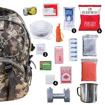 Wise Food 5 Day Survival Back Pack - Camo - 11lbs