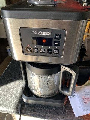 Zojirushi Dome Brew Classic Coffee Maker Ec-ejc120 Stainless Black