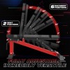 ER KANG Smith Machine, 2200lbs Squat Rack with LAT-Pull Down System & Cable Crossover Machine, Training Equipment with Leg Hold-Down Attachment - 4 of 4