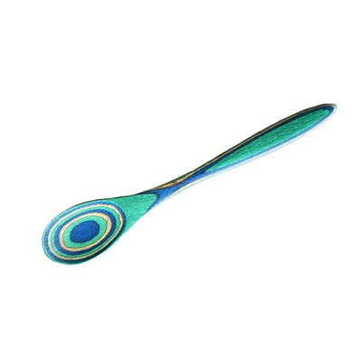Island Bamboo 8-Inch Pakkawood Mini Spoon