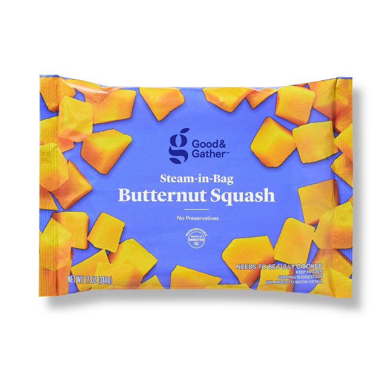 Frozen Butternut Squash - 12oz - Good &#38; Gather&#8482;, 1 of 4