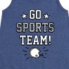 Girls' - Instant Message - Go Sports Team Graphic Sleeveless Aline Dress - 2 of 4