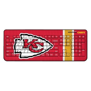 Keyscaper NFL AFC Teams Stripe Wireless USB Keyboard - 1 of 4