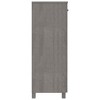 vidaXL Shoe Cabinet Honey brown Solid pine wood, MDF 33.5x15.7x42.5 in - 4 of 4