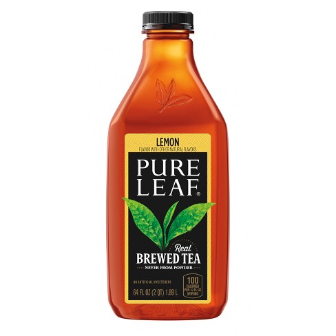 Pure Leaf Lemon Iced Tea 64 Fl Oz Bottle Target