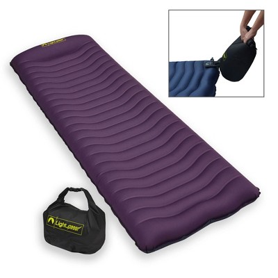 Self Inflatable Inflating Air Mattress Sleeping Pad Outdoor Bed Camping Mat J0 
