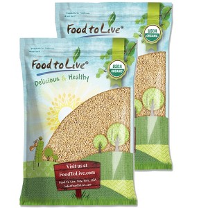 Organic Steel Cut Oats - 100% Whole Grain Irish Oats, Non-GMO Cereal, Non-Irradiated, Vegan, Bulk - 1 of 4