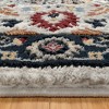 Gertmenian Kielo Tilly Traditional Floral Border Blue Ivory Red Indoor Polyester Area Rug - 4 of 4