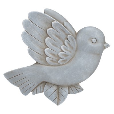 Nat & Jules Animal Character Shaped Dimensional Indoor Outdoor 11 inch Cast Resin Decorative Garden Stepping Stone, Patio, Walkway Sculpture Yard Art,