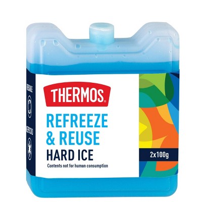 2pk Thermos Reusable Hard Ice Pack - S