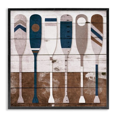 Stupell Industries Rustic Ocean Paddle Ores, 24" x 24"