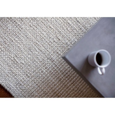 Artisan Ivory Jute 4' x 6' Handwoven Flat Rug