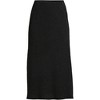 Lands' End Women's Crinkle Midi Skirt - 3 of 3