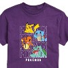 Men's - Pokémon - Stacked Logo Pikachu And Friends Short Sleeve Graphic T-Shirt - 2 of 4