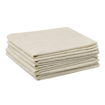 Unique Bargains Party Wedding Dinner Banquet Linen Napkins 14 x 14 Inches 6 Pcs