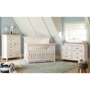 Westwood Design Westfield 6 Drawer Dresser - Brushed White - 1 of 2