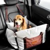VEVOR Dog Car Seat, Waterproof Dog Booster Seat for Car with Side Handles and A Storage Pocket, Clip-On Safety Leash and PP Cotton Filling - 2 of 4