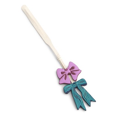 Vera Bradley Women's Outlet Faux Leather Bows Bag Charm