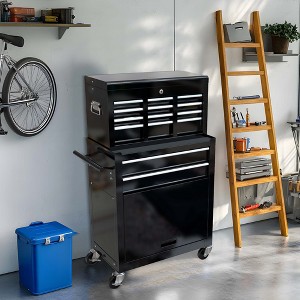 NicBex 8-Drawer Rolling Tool Chest Mobile Tool Cart with Wheels and Storage Cabinet for Garage and Warehouse - 1 of 4