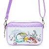 Disney Bag, Cross Body, The Little Mermaid Ariel Sebastian and Flounder Poses, Vegan Leather - 4 of 4