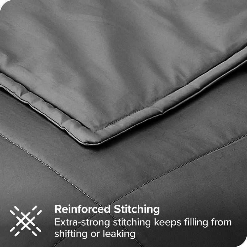 60"x80" 17-22lbs Weighted Blanket by Bare Home, 6 of 7