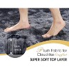 AMERLIFE Area Rug with Shaggy High Pile, Soft Carpet for Living Room and Bedroom - 3 of 4