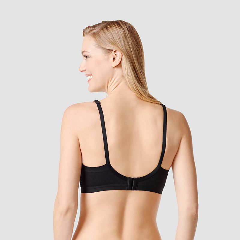 Warners® Simply Perfect® Underarm Smoothing with Seamless Stretch Wireless Lightly Lined Comfort Bra RM3911T, 3 of 5