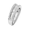 Ross-Simons 1.00 ct. t.w. Baguette and Round Diamond Ring in Sterling Silver - 3 of 4